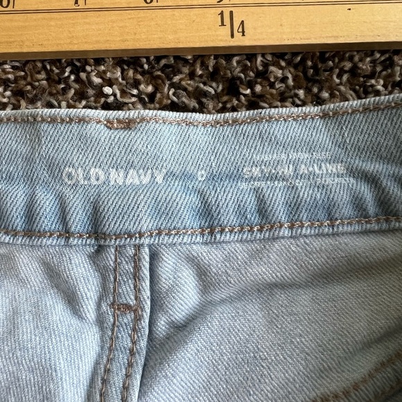 Light Blue Denim Women's Shorts - Picture 3 of 6